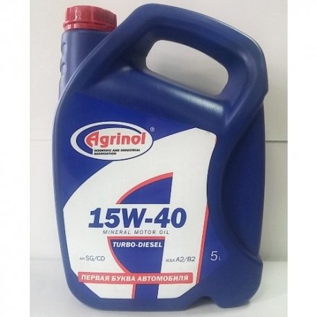 Агринол 15W-40 SG/СD 5л